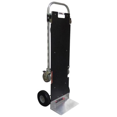 Magliner 500 lb./1,250 lb. Capacity 2-Wheel Gemini XL Convertible Hand Truck, U-Loop Handle, 10 in. Polyurethane Wheels