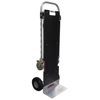 Magliner 500 lb./1250 lb. Capacity 2-Wheel Gemini XL Convertible Hand Truck, U-Loop Handle, 10 in. Polyurethane Wheels