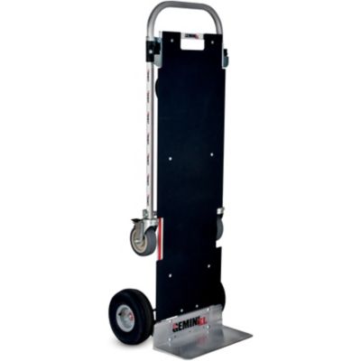 Magliner 500 lb./1250 lb. Capacity. 2-Wheel Gemini XL Convertible Hand Truck, U-Loop Handle, 10 in. 4-Ply Pneumatic Wheels