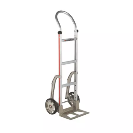 Magliner 500 lb Capacity 2-Wheel Hand Truck with Straight Rear Frame U-Handle 8" Rubber Wheels C5 Stair Lift Hand Trucks