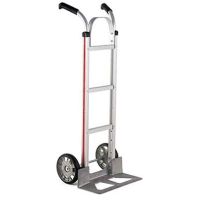 Magliner 500 lb. Capacity 2-Wheel Hand Truck with Straight Back Frame, Pistol Grip Handle, 8 in. Mold-on Wheels