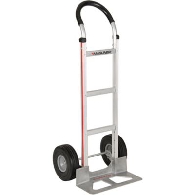 Magliner 500 lb. Capacity 2-Wheel Hand Truck with Straight Back Frame, U-Loop Handle, 10 in. Polyurethane Wheels