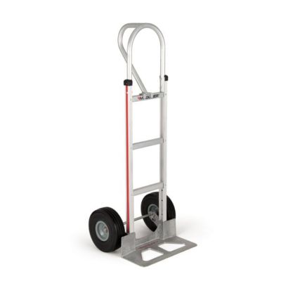 Magliner 500 lb. Capacity 2-Wheel Hand Truck with Straight Back Frame, 52 in. Vertical Loop Handle, 18 in. x 7-1/2 in.