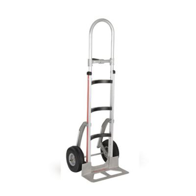 Magliner 500 lb. Capacity 2-Wheel Hand Truck with Curved Back Frame, 60 in. Single Pistol Grip Handle