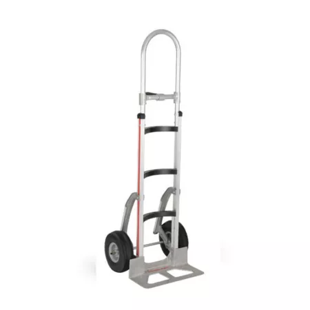 Magliner 500 lb Capacity 2-Wheel Hand Truck with Curved Rear Frame 60" Single Pistol Grip Hand Trucks