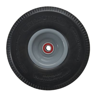 Image showing  500 lb. Capacity 2-Wheel Self-Stabilizing Hand Truck, Curved Back Frame, Double Pistol Grip Handle, 10 in. Wheels