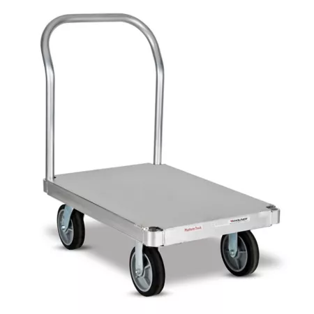 Magliner 2 800 lb Capacity Platform Cart with 24" x 36" Smooth Top One Handle Platform Trucks