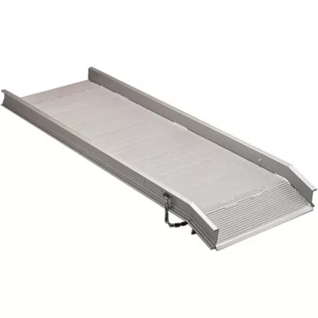 Magliner Non-Folding Aluminum Step Ramp 2 500 lb Capacity for Van 29 in x 8 ft. Loading Ramps