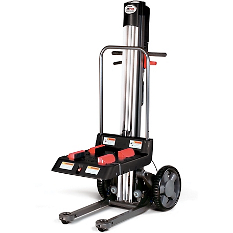Magliner 350 lb. LiftPlus 48 in. Lift Height, 14 in. Chassis with Adjustable Work Bench
