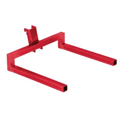 Image showing  350 lb. 48 in. Lift Electric LiftPlus System, 14 in. Chassis, 21 x 18 in. Bent Forks, 24 x 24 in. Platform