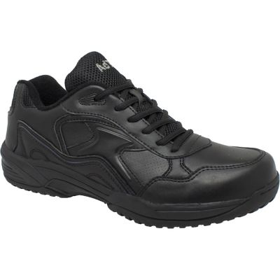 AdTec Men's Composite Toe Uniform Athletic Work Shoes, Athletic Black ...