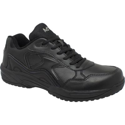 Image showing 0 th AdTec Men's Composite Toe Uniform Athletic Work Shoes, Athletic Black