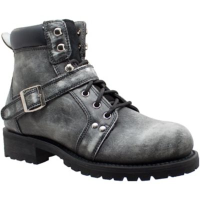 mens motorcycle boots with zipper