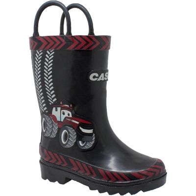 Case IH Unisex 3D Big Red Tractor Rain Boots