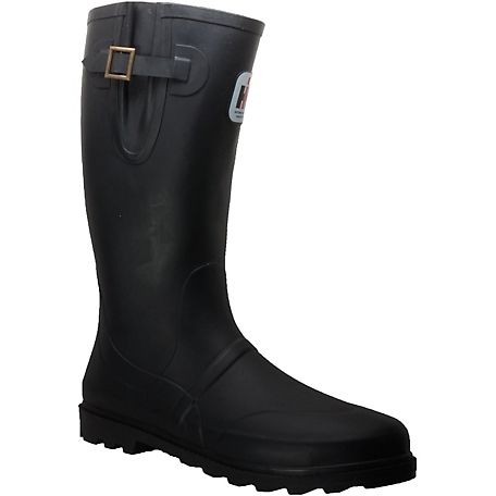 International Harvester Men's Expandable Calf Rubber Boots, 14 in.