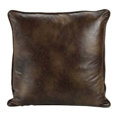 Image showing  Brown Faux Euro Sham, 27 in. x 27 in.
