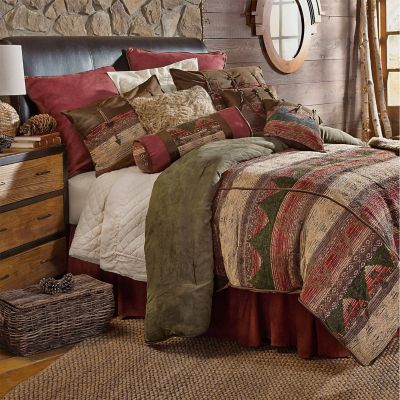 HiEnd Accents Sierra Rustic Comforter Set, 7 pc.