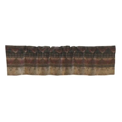 HiEnd Accents Sierra Kitchen Window Valance, 84 in. x 18 in.