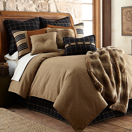 HiEnd Accents Ashbury Lodge Style Bedding Set, 5 pc.