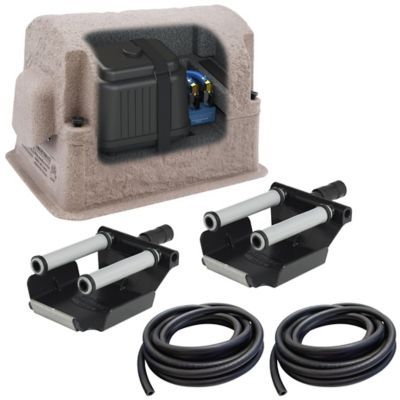 Airmax Shallow Water Series Pond Aeration System, SW20 with (2) 100 ft. Rolls of Airline Aerates up to 1/4 Acre