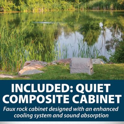 Image showing 6 th Airmax 2.3 CFM PondSeries Pond Aeration System, PS10, 1 Diffuser, 115V, (1) 100 ft. Roll of 3/8 in. Airline, Up to 1 Acre