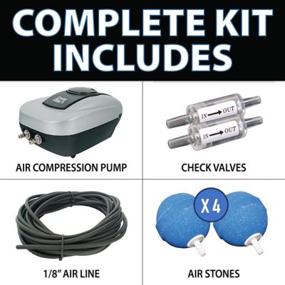 Image showing  0.3 CFM PondAir 4 Pond Aeration Kit