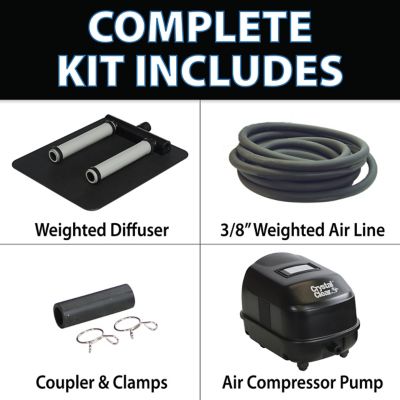 Image showing  0.8 CFM KoiAir 1 Pond Aeration Kit