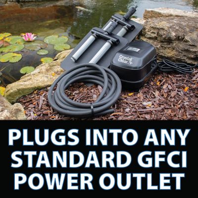 Image showing 8 th CrystalClear 0.8 CFM KoiAir 1 Pond Aeration Kit