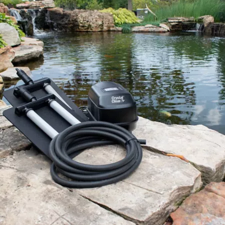 CrystalClear 1.70 CFM KoiAir 2 Vent Kit vents up to 16 000 gal. Pond Aerators