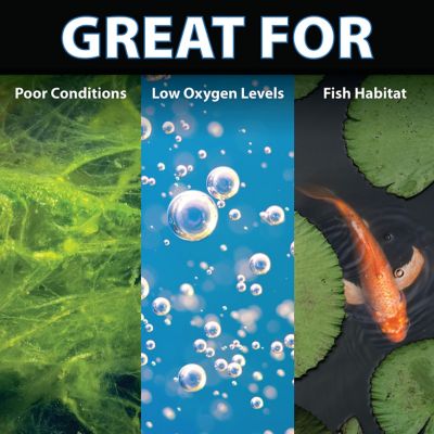 Image showing 8 th CrystalClear 0.80 CFM KoiAir Mini Pond Aeration Kit, Aerates Up to 4,000 gal.