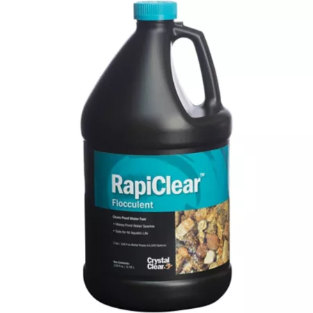 CrystalClear RapiClear Pond Water Clarifier 1 gal. Pond Cleaners & Chemicals