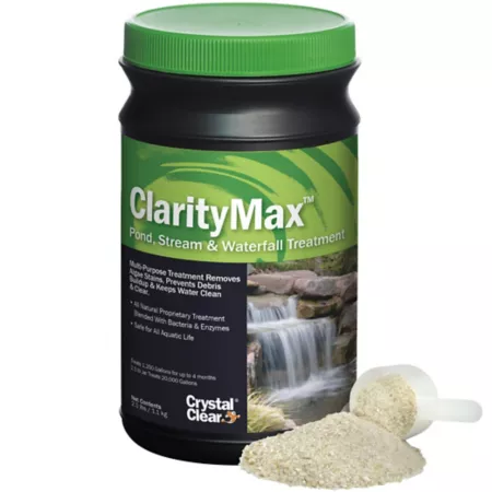 CrystalClear ClarityMax Pond Stream and Waterfall Treatment 2.5 lb. Pond Cleaners & Chemicals