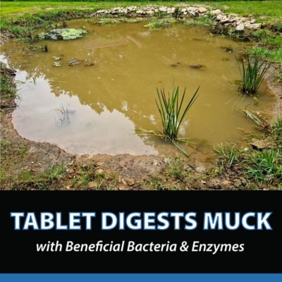 Image showing 7 th CrystalClear MuckOff Muck and Sludge Reducer, Pond Treatment, 96 Tablets