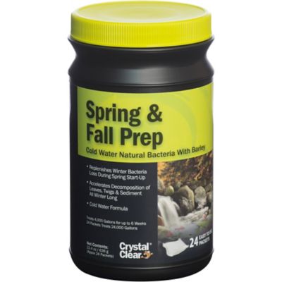 CrystalClear Spring and Fall Prep Barley Pond Treatment, 24-Pack