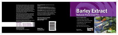 Image showing  Barley Extract Liquid Pond Treatment, Natural Pond Clarifier, 1 gal.