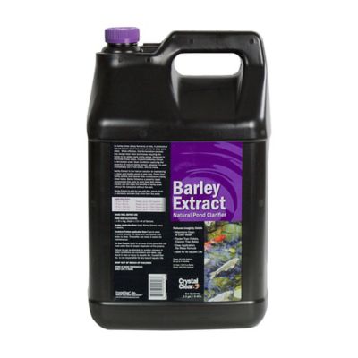 CrystalClear Barley Extract Liquid Pond Treatment, Natural Pond Clarifier, 2.5 gal.