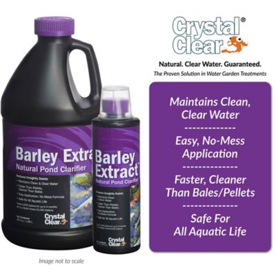 Image showing  Barley Extract Liquid Pond Treatment, Natural Pond Clarifier, 2.5 gal.