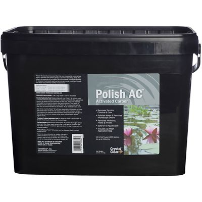 CrystalClear Polish AC Pond Treatment Activated Carbon, 15 lb.