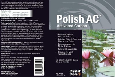 Image showing  Polish AC Pond Treatment Activated Carbon, 15 lb.