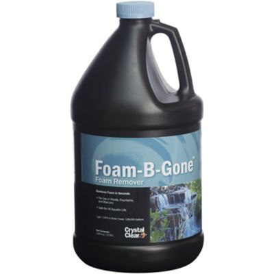 CrystalClear Foam-B-Gone Foam Remover Pond Treatment, 1 gal.