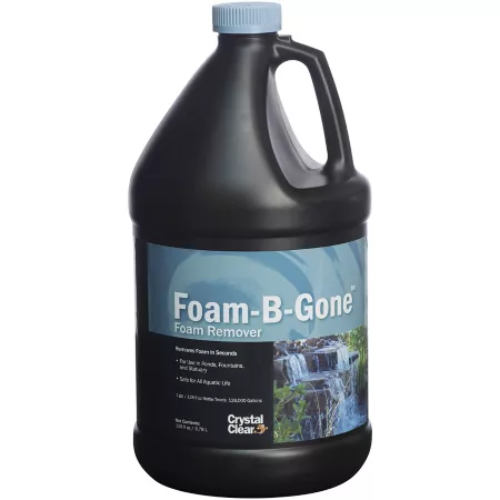 CrystalClear Foam-B-Gone Foam Remover Pond Treatment 1 gal. Pond Cleaners & Chemicals