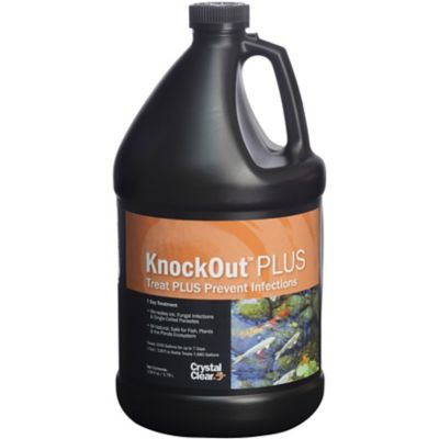CrystalClear KnockOut Plus Fish Treatment, 1 gal.