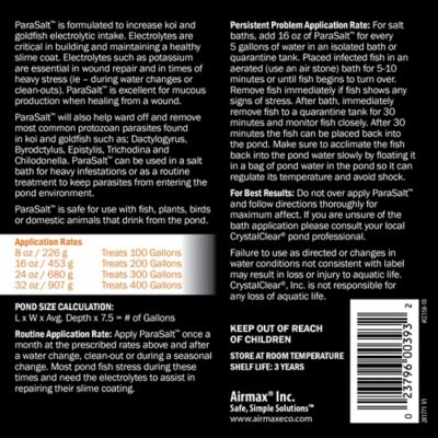 Image showing  ParaSalt Pond Salt, 20 lb.