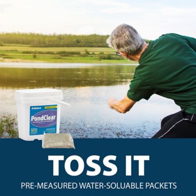 Image showing  ClearPAC Plus 1/4 Acre and 1 gal. of Algae Defense, 39.25 lb.