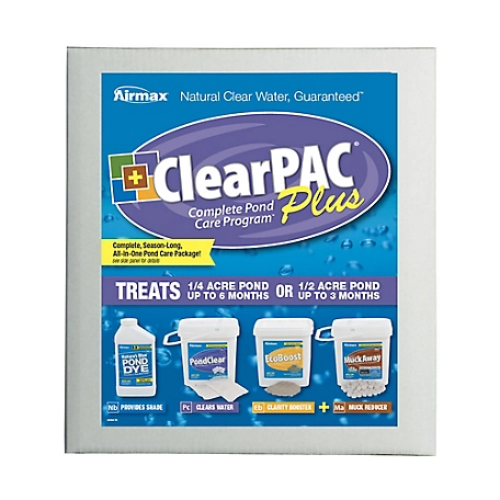 Airmax ClearPAC Plus 1/4 Acre Without Algae Defense