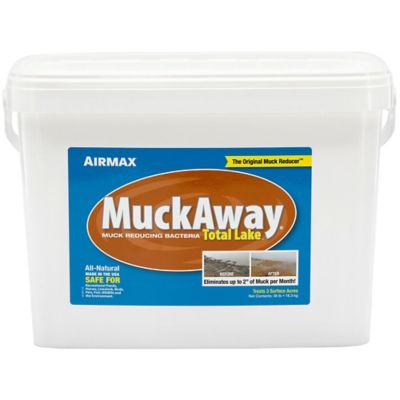 Airmax MuckAway Total Lake Total Lake and Pond Muck Treatment, 36 lb.