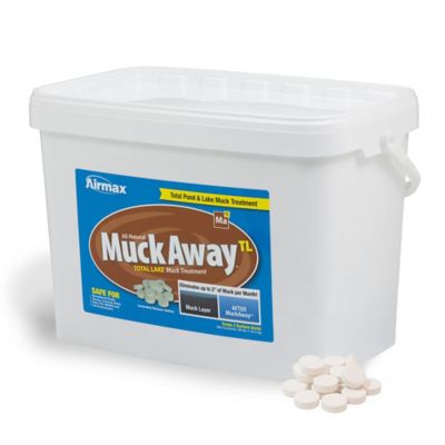 Airmax MuckAway Total Lake Total Lake and Pond Muck Treatment, 36 lb.