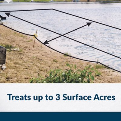 Image showing  MuckAway Total Lake Total Lake and Pond Muck Treatment, 36 lb.
