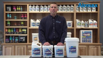 Image showing  PondClear Packets, The Original Natural Clarifier, 12 Water Soluble Packets