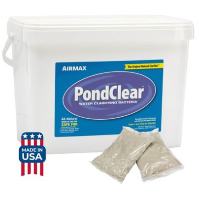 Airmax PondClear Packets - The Original Natural Clarifier - 96 Water Soluble Packets